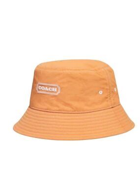 COACH FADED ORANGE BUCKET HAT
